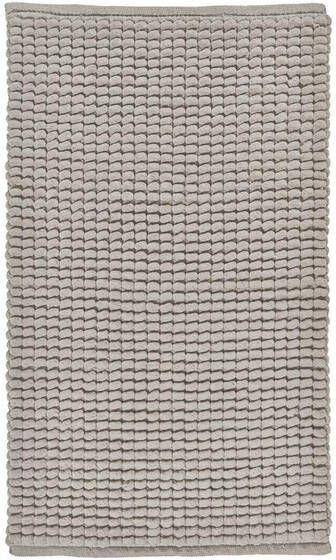 Aquanova Axel Badmat Truffle | 70 x 120 cm | Grijs | Beige | Katoen | Polyester