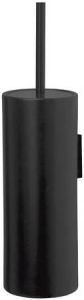 Aquanova Forte Toiletborstelhouder wand Black FORBHW-09