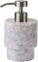 Aquanova Porto Zeepdispenser Prunus | Wit | Roze | Paars | Natuursteen - Thumbnail 1