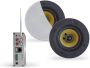 Aquasound Samba Wifi-Audio Versterker Airplay + DLNA 50W Inclusief Speakerset 20.5cm wit wma50-sw - Thumbnail 1