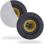 Aquasound Speakerset Samba (Draaibare Tweeter) Rond 205 mm Randloos Mat Zwart spksamba4065z - Thumbnail 1