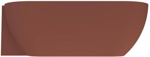 Arcqua Havana Halfvrijstaand Bad 170x80cm links mat terracotta BAD759742