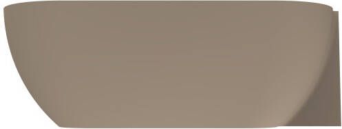 Arcqua Havana Halfvrijstaand Bad 170x80cm rechts mat truffel BAD804514