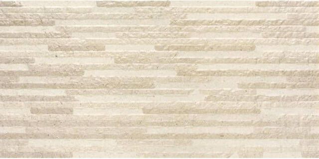 Baldocer Cerámica Syrma keramische wandtegel natuursteenlook gerectificeerd 30 x 60 cm Bone Decor