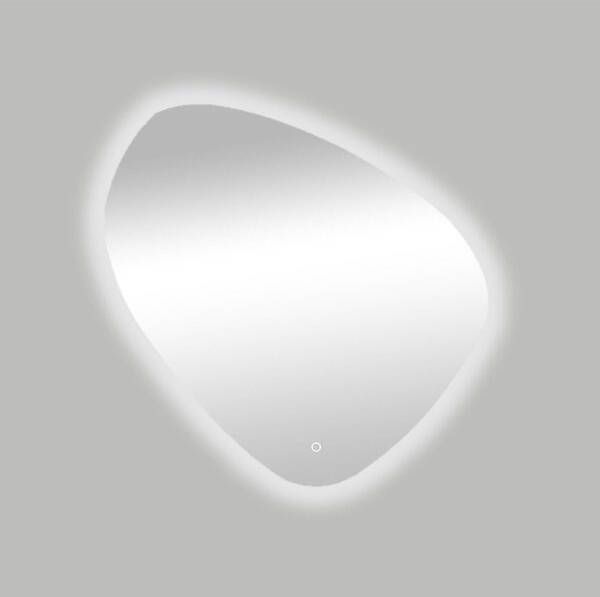 Best Design Ballon spiegel 100x100cm Asymmetrisch met led verlichting 4015500