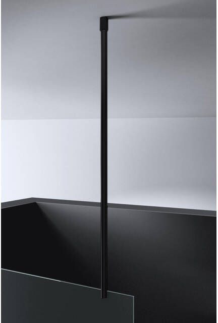 Best Design Black Plafond Stabilisatiestang 100cm voor 10mm glasdikte messing zwart 4004270