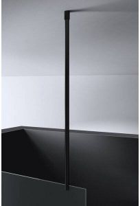 Best Design Black Plafond Stabilisatiestang 100cm voor 10mm glasdikte messing zwart 4004270