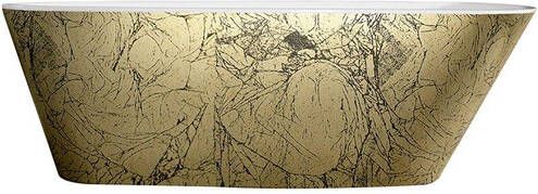 Best Design Color Goldfeeling vrijstaand bad 172x75x60cm Goud 4005040