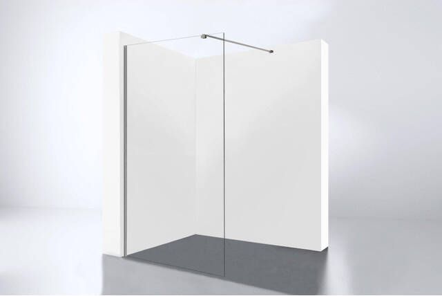 Best Design Dalis-1000 inloopdouche 100x200cm 8mm veiligheidsglas NANO RVS 4015270