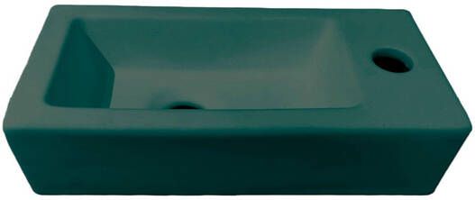 Best Design farnetta fontein rechts 37 x 18 x 9 cm mat-atrovirens groen mat 4016830