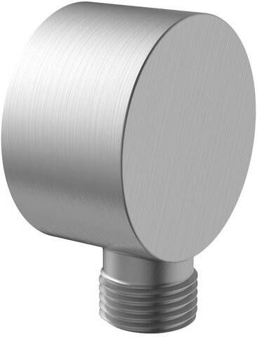 Best Design Nancy Reend opbouw muuraansluiting 1 2" x 1 2" rvs geborsteld 4015650