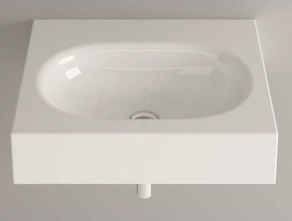 Bette Comodo wastafel 60x49.5cm zonder kraangat wit A210-000