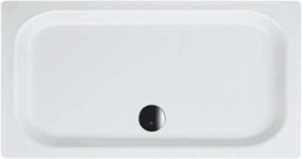 Bette Douchebak Plaatstaal Dikwandig 110x80x3.5cm Rechthoekig Wit 8729-000