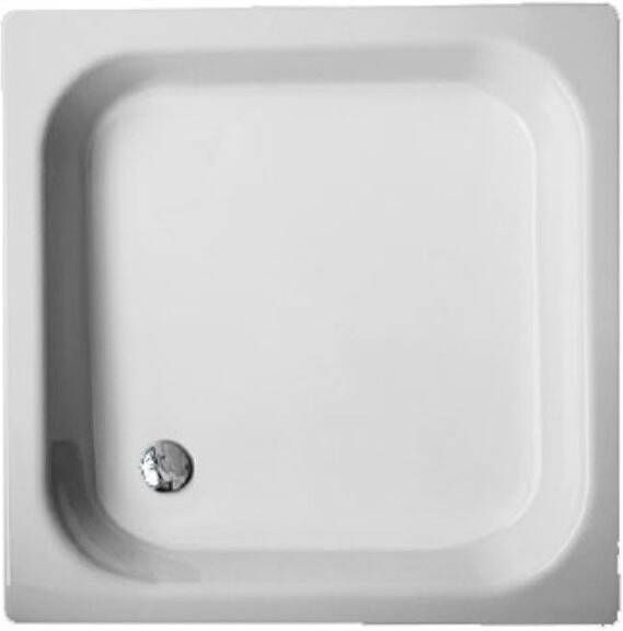 Bette douchebak plaatstaal rechthoekig 100x80x15cm wit 5500000