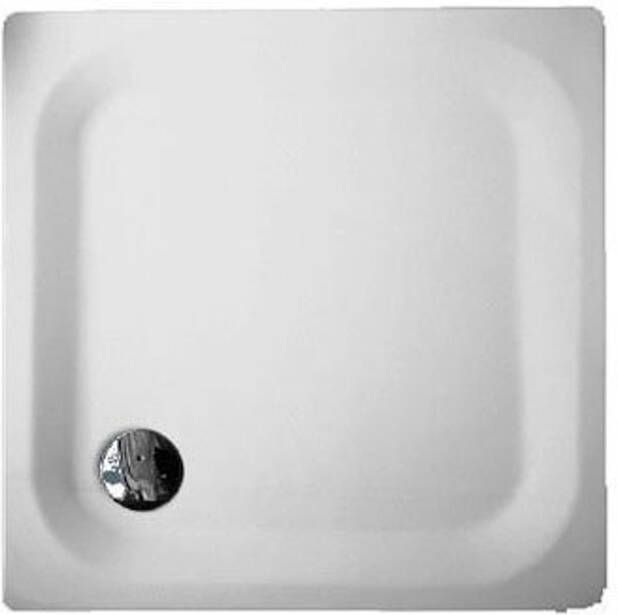 Bette Extra Vlak Douchebak Plaatstaal Rechthoekig 90x80x6.5cm 5970000