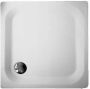 Bette douchebak plaatstaal 90x80x15cm rechthoekig met antislip wit 5950000AR - Thumbnail 2