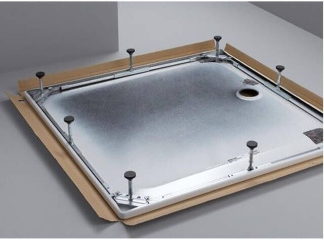 Bette douchebakdrager poten staal (lxbxh)1200x800x65 120mm uitvoering