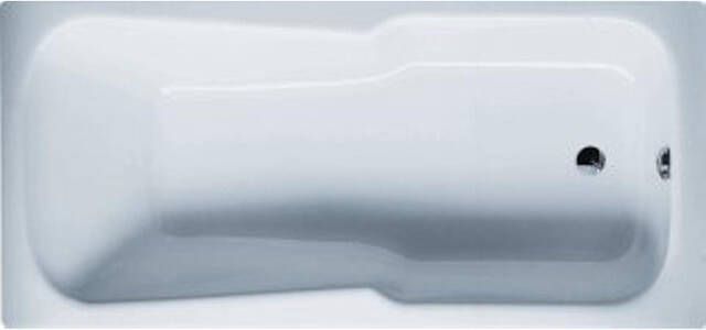 BETTE Set Ligbad met douchezone rechthoekig plaatstaal 1700 x 800 x 380mm(LxBxH ) wit