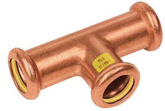Bonfix PRESS RK GAS T stuk verlopend 28x22x22mm gastec 502129