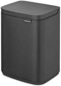 Brabantia Bo Afvalemmer 4 liter kunststof binnenemmer mineral infinite grey 233708