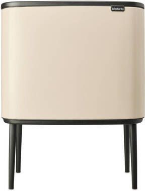 Brabantia Bo Touch Bin Afvalemmer 36 liter kunststof binnenemmer soft beige 201189