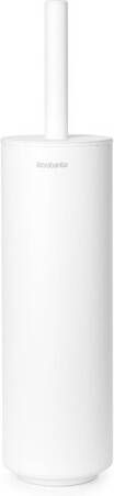 Brabantia MindSet Toiletborstelhouder gesloten rond staand wandmontage mineral fresh white 303845