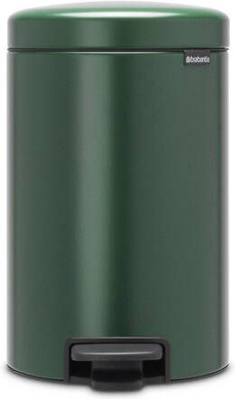 Brabantia NewIcon Pedaalemmer 12 liter kunststof binnenemmer pine green 304040
