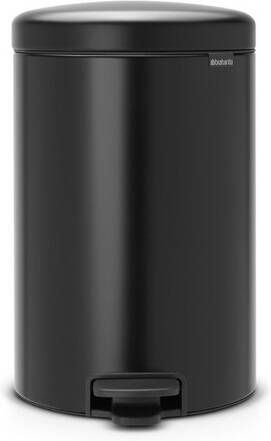 Brabantia NewIcon Pedaalemmer 20 liter kunststof binnenemmer matt black 114106