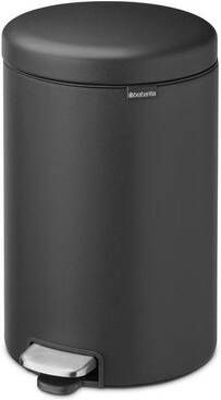 Brabantia NewIcon Pedaalemmer 20 liter kunststof binnenemmer mineral infinite grey 114182