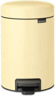 Brabantia NewIcon Pedaalemmer 3 liter kunststof binnenemmer mellow yellow 233760