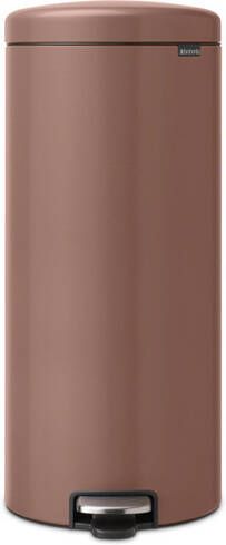 Brabantia NewIcon Pedaalemmer 30 liter kunststof binnenemmer satin taupe 234040