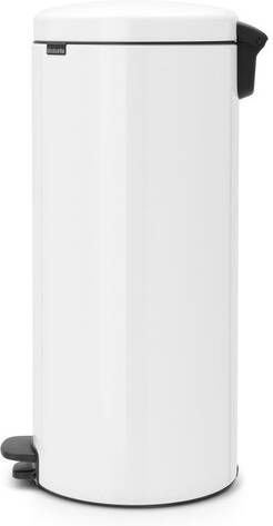 Brabantia NewIcon Pedaalemmer 30 liter metalen binnenemmer wit 114748
