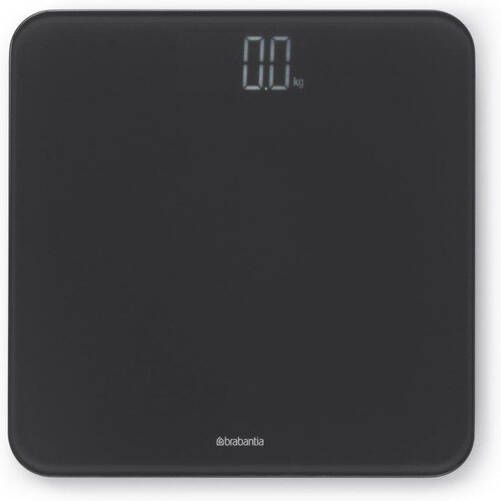 Brabantia ReNew personenweegschaal tot 180kg op batterijen Dark Grey 280122