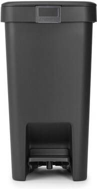 Brabantia StepUp Pedaalemmer 10 liter dark grey 800528