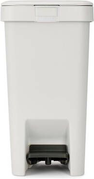 Brabantia StepUp Pedaalemmer 10 liter light grey 800245