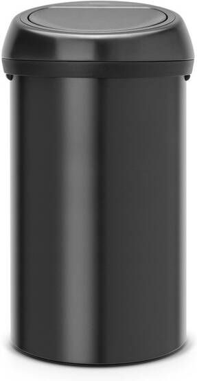 Brabantia Touch Bin Afvalemmer 60 liter matt black 402562