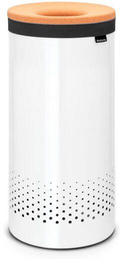 Brabantia wasbox 35 liter met kurkendeksel en uitneembare waszak white 104367 online kopen