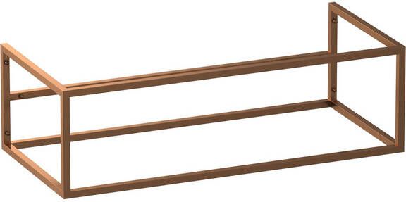 Brauer Believe frame 99x30x45.5cm excl. bodemplaat koper geborsteld OK-BE100GK