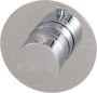 Brauer Chrome Edition inbouwthermostaat met inbouwdeel 1 gladde knop chroom 5-CE-018RR - Thumbnail 2