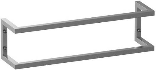 Brauer Combi Handdoekrek 60x15x15cm horizontaal verticaal geborsteld RVS AE-HBA60NG