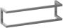Brauer Combi Handdoekrek 60x15x15cm horizontaal verticaal geborsteld RVS AE-HBA60NG - Thumbnail 1