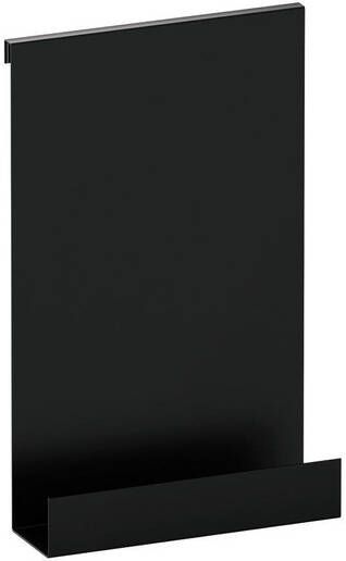 Brauer Doucherek Black Edition Hangend met Glasklem Mat Zwart