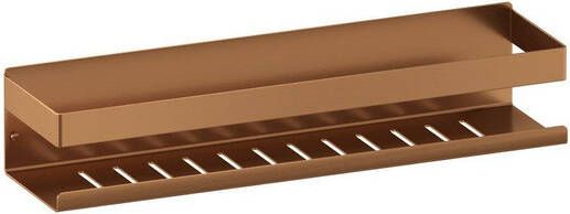 Brauer Doucherek Copper Edition 40 Cm Koper Geborsteld PVD