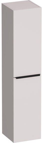 Brauer Elevate badkamerkast 160x35x35cm excl. opleggrepen 2 deuren links- of rechtsdraaiend mat zand HK-EL160MS