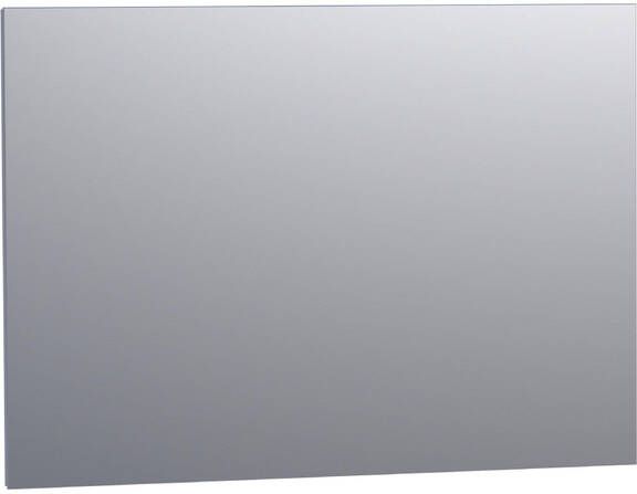 Brauer Emerald spiegel 100x70cm rechthoek aluminium SP-EM100RH