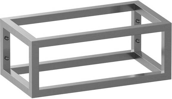 Brauer Frame fonteinframe 40x22x45cm Metaal Geborsteld RVS FO-BE40NG