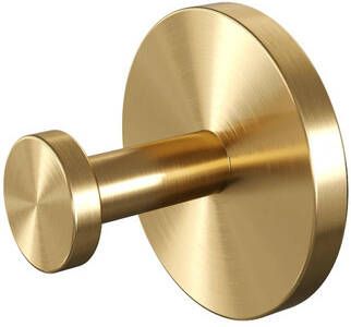 Brauer Handdoekhaak Gold Wandmontage met PVD coating Geborsteld Goud