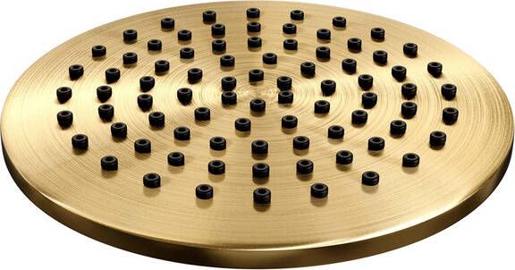 Brauer Gold Edition hoofddouche Ø20cm PVD geborsteld goud 5-GG-016