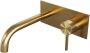 Brauer Gold Edition Wastafelmengkraan inbouw gebogen uitloop links hendel lang smal afdekplaat model A 1 PVD geborsteld goud 5-GG-004-B2 - Thumbnail 2