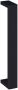 BRAUER Handdoekbeugel 50x6x12cm mat zwart 5-S-221 - Thumbnail 1